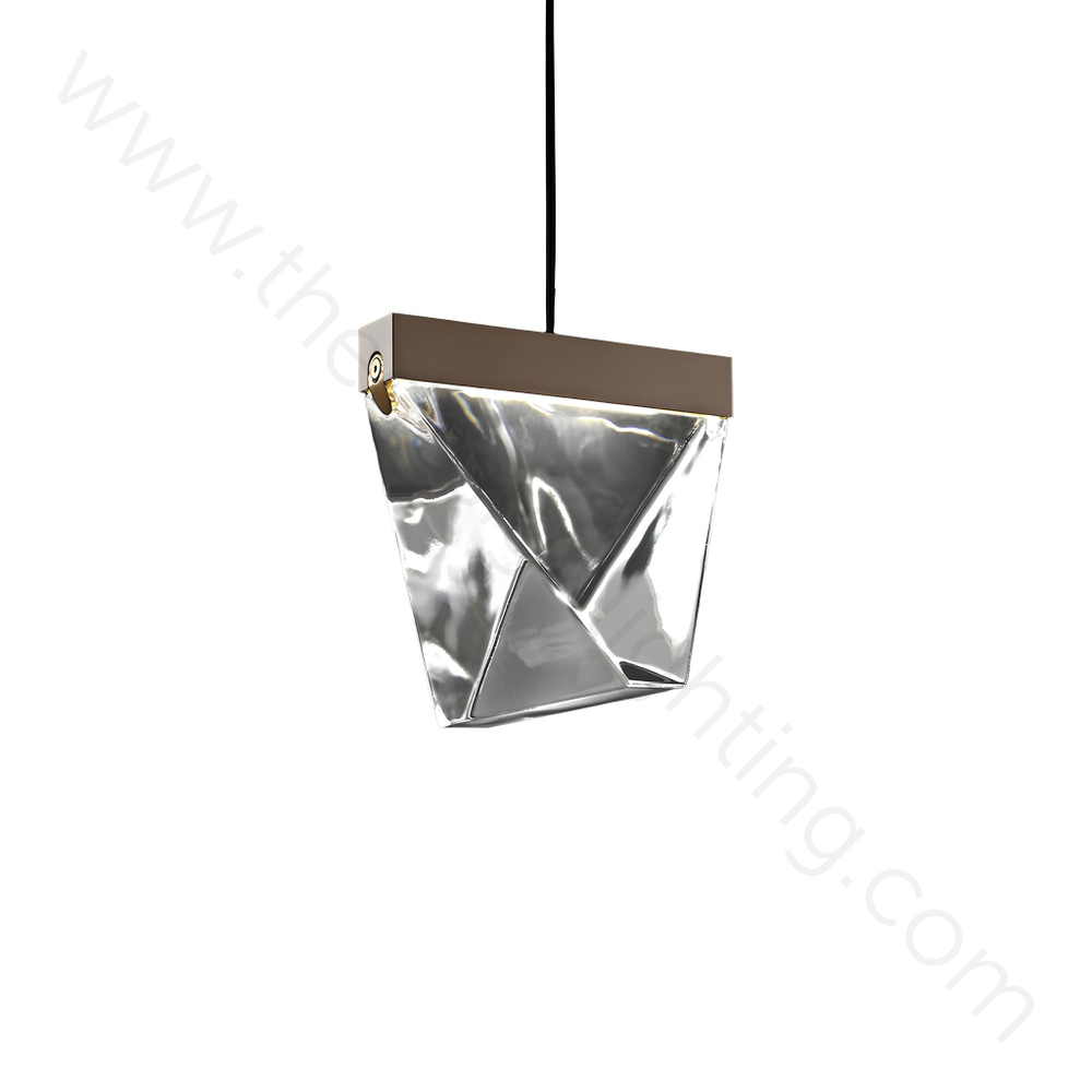 Pendant design lamp Tripla by Fabbian