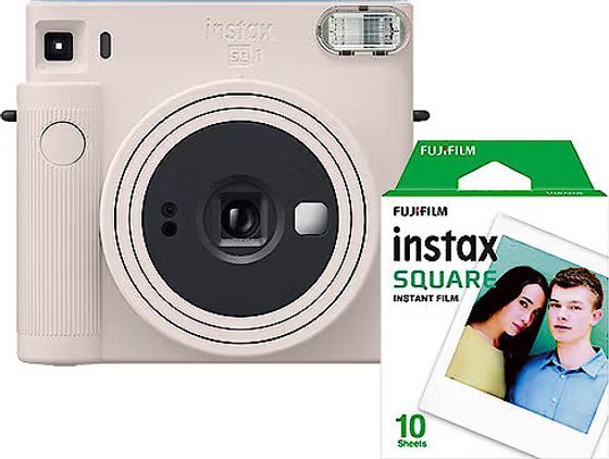 Fujifilm Instax Camera Square SQ1 White