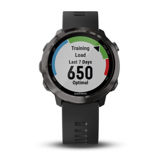 Спортивные смарт часы Garmin Forerunner 645 Music серые с черным ремешком 010-01863-32