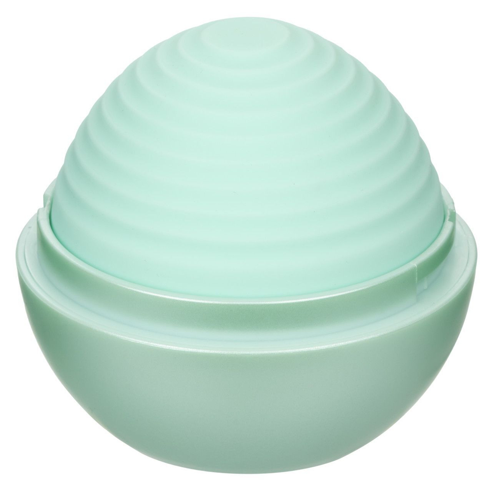 Зеленый вибромассажер Opal Ripple Massager (Цвет: зеленый)