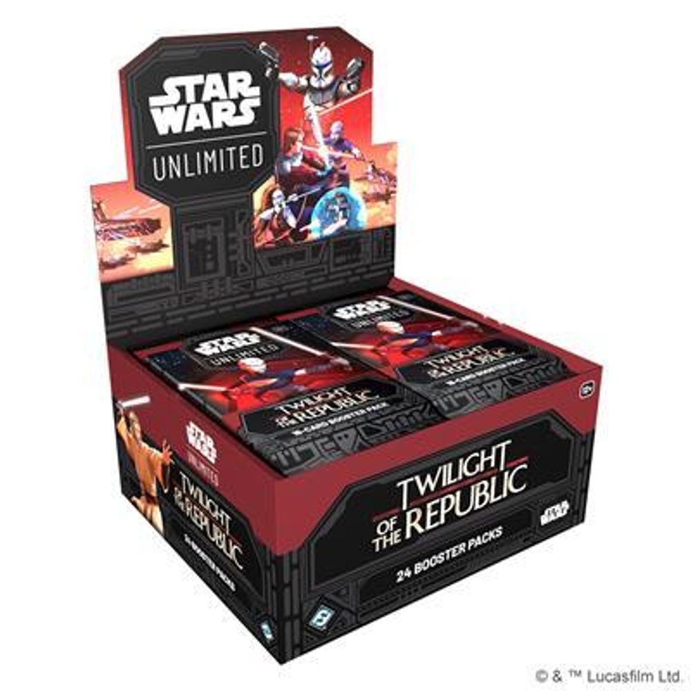 [Под заказ] Star Wars Unlimited TCG: Twilight of the Republic - Booster Box