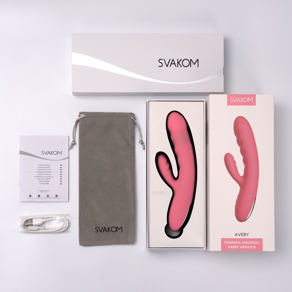 SVAKOM Avery Вибратор с поступательным движением 25F Pink -- S59-SP