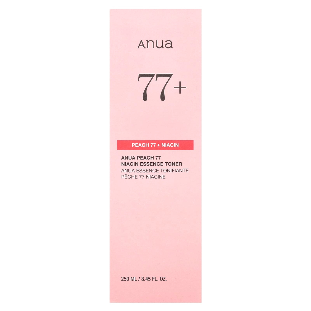 Anua, Тоник с ниациновой эссенцией Peach 77, 250 мл (8,45 жидк. Унции)