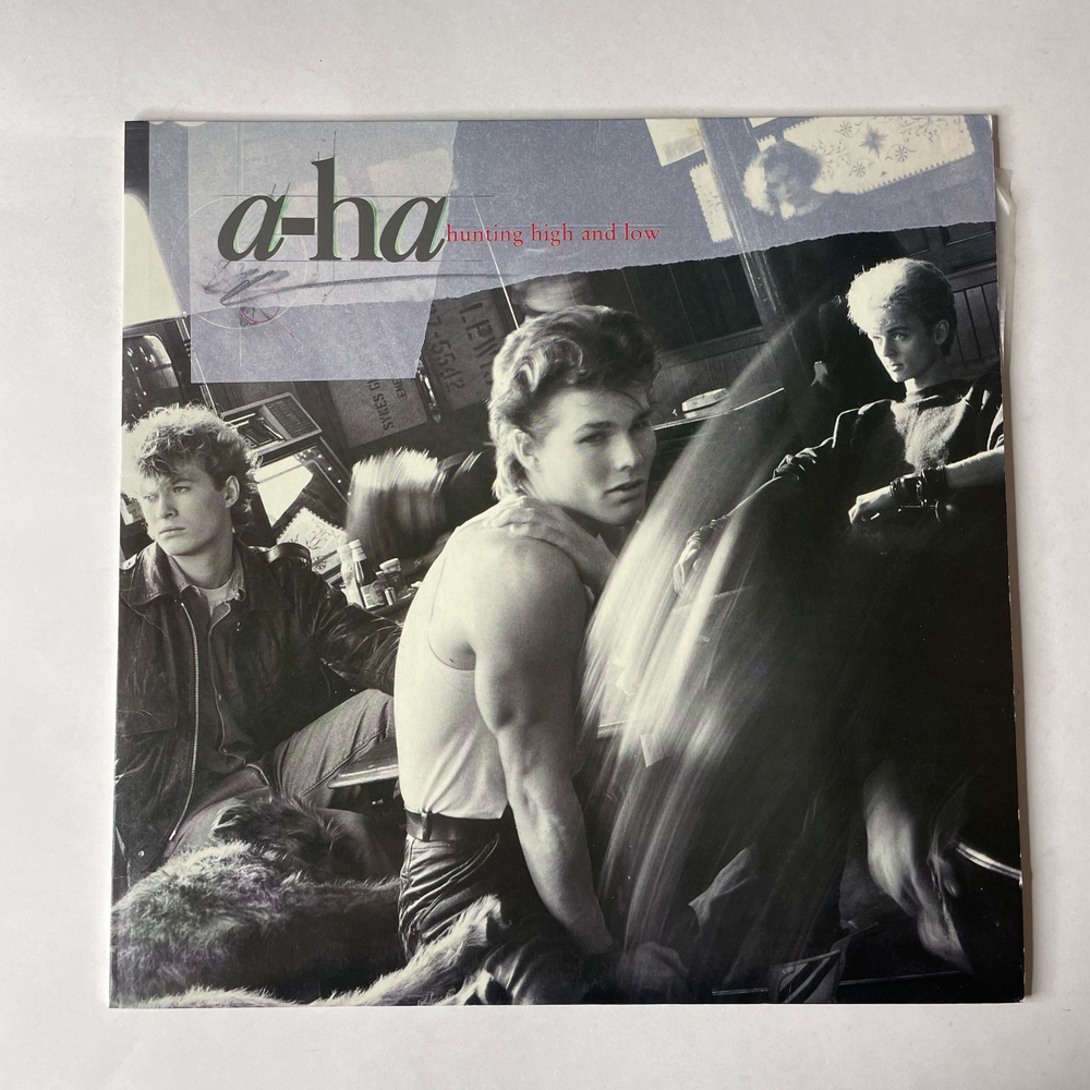 Винтажная виниловая пластинка LP A ha Hunting High And Low (Япония 1985) (Без Оби) Take On Me
