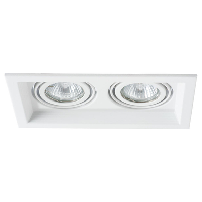 Точечный встраиваемый светильник Arte Lamp CANIS A6661PL-2WH, 2хGU10