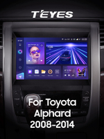 Teyes CC3 2K 9"для Toyota Alphard 2008-2014