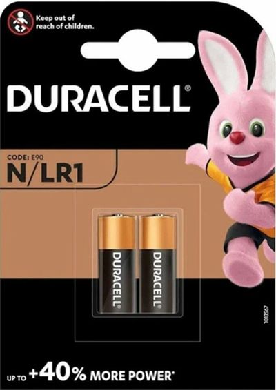 DURACELL Specialty N/9100/LR1 BL2 батарейка щелочная