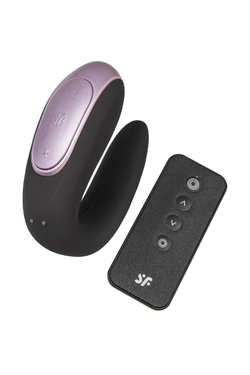 Вибромассажер для Пары Satisfyer Double Fun black 001692SA