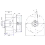 Мотор-колесо Vilmann BT-560-4D / LZN-560-4DR