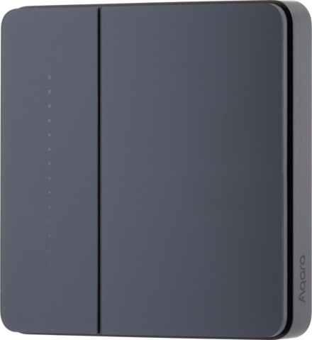 AQARA Умный настенный выключатель Z1 Pro (1 клавиша),цвет: серый, модель ZNQBKG42LM_gr