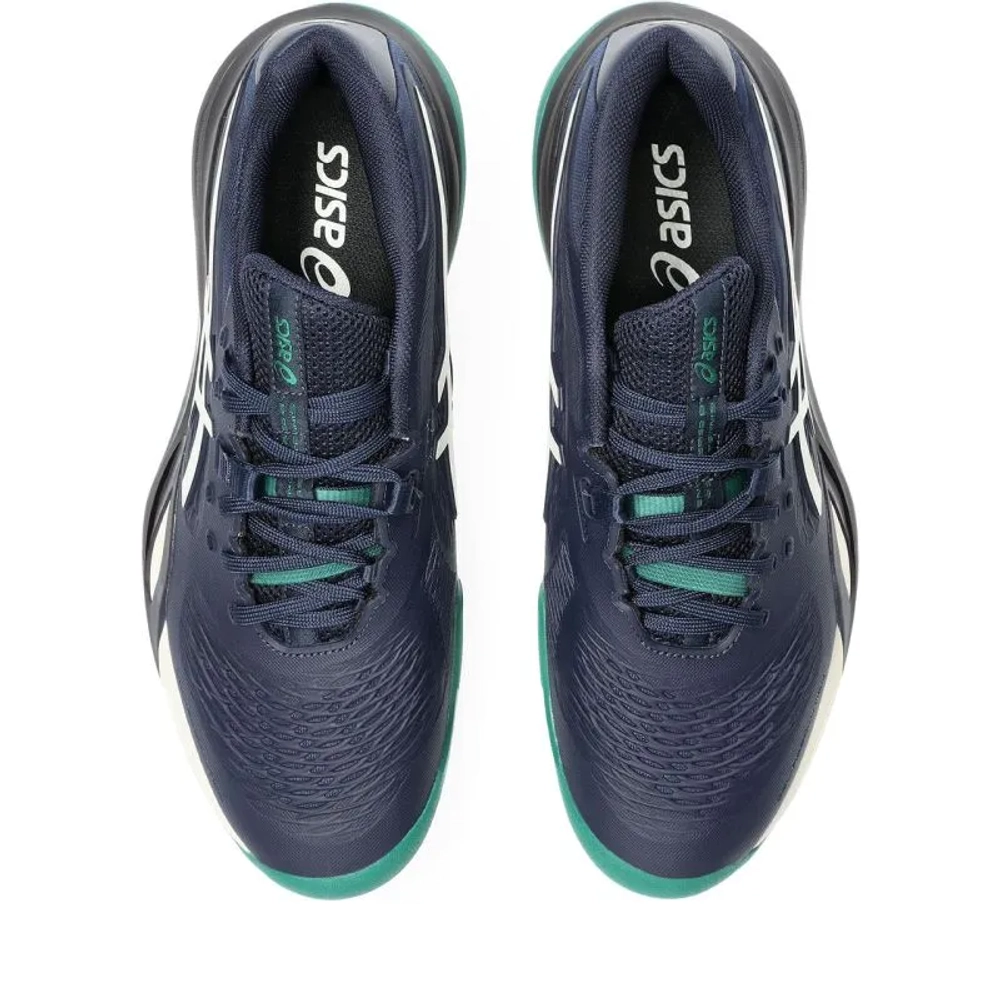 Теннисные кроссовки Asics Gel-Resolution X Clay - midnight/cream