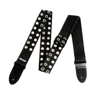 Ремень для гитары Dunlop D38-19BK Grommetl