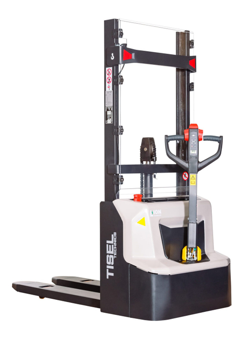 Штабелер самоходный TISEL ESL12N DX360 Li-ion (г/п 1,2 тонны, h=3,6 м, АкБ 24В/60 А-ч)