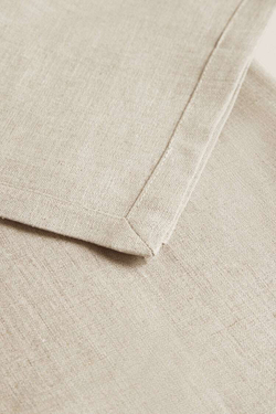 ZARA HOME БАЗОВАЯ ЛЬНЯНАЯ САЛФЕТКА (УПАКОВКА ИЗ 2 ШТУК), СВЕТЛО-БЕЖЕВЫЙ