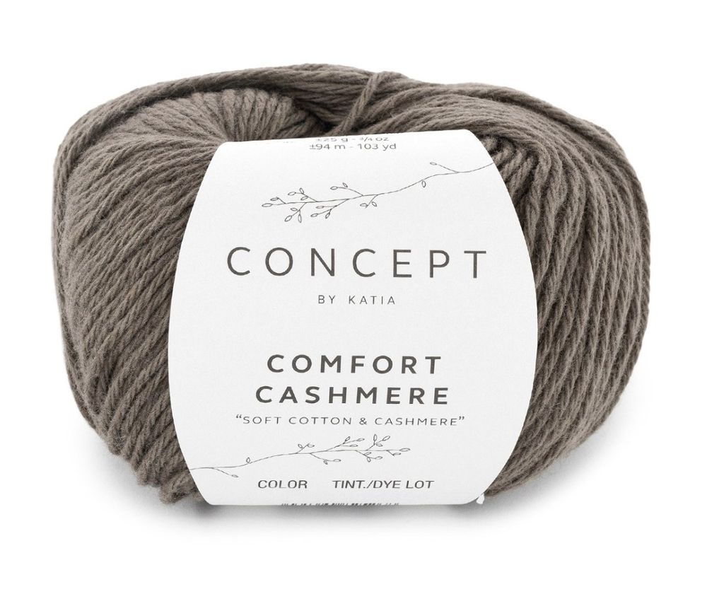 Пряжа Katia (Катя) Comfort Cashmere / уп.4 мот. по 25 г, 94 м, 1416.61 Пряжа Katia (Катя) Comfort Cashmere / уп.4 мот. по 25 г, 94 м, 1416.61