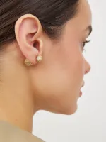 СЕРЬГИ "BUBBLE SQUARE SHINE"