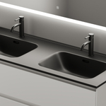 Тумба подвесная под раковину Sancos Cento белый глянец, 1190х450х500, арт. CN120-2W