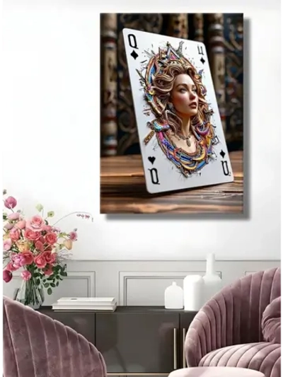 Картина "Королева сердец", для интерьера 50х70см 1шт.