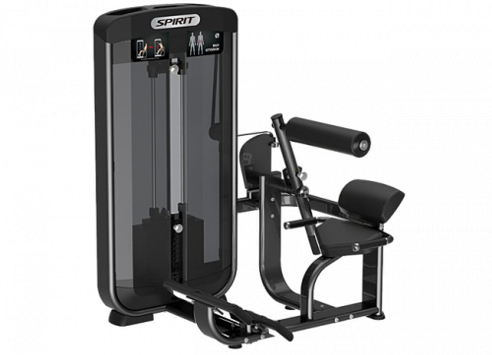 Разгибание спины SPIRIT SP-3503 со стеком 109 кг