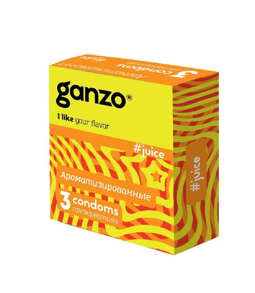 Презервативы Ganzo Juice ароматизированные № 3