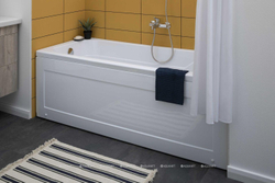 Акриловая ванна Aquanet (Акванет) West NEW 150x70 с каркасом