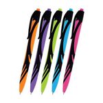Ручка шариковая автоматическая Brauberg Ultra Color NeonZone, soft-touch, синяя, 0.7мм, 1шт.