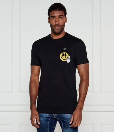 Футболка Smile Philipp Plein - черный(MTK8134 PJY002N)