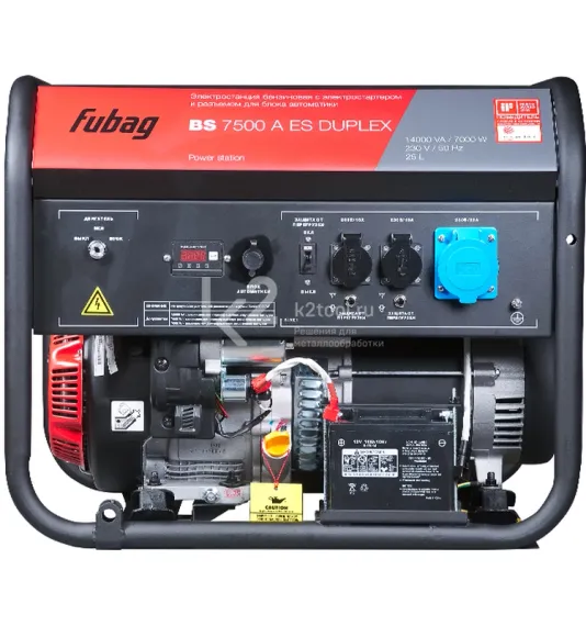 Бензиновый генератор FUBAG BS 7500 A ES DUPLEX