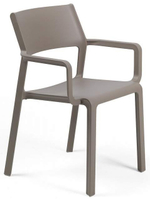 Кресло пластиковое Nardi Trill Armchair, тортора
