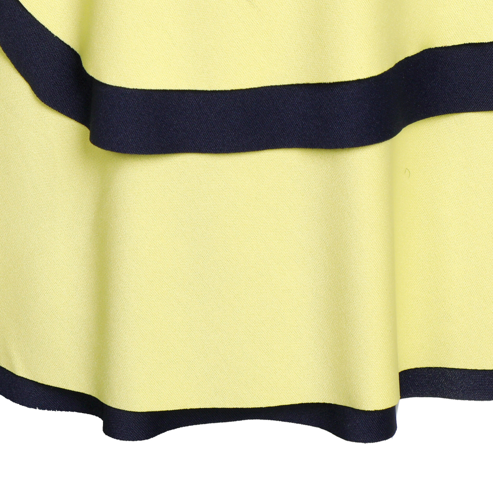 Женская теннисная юбка Fila Cosima Skirt Women - Yellow, Dark Blue