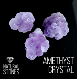 Натуральный кристалл аметиста Amethyst crystal,30-50мм, 100гр