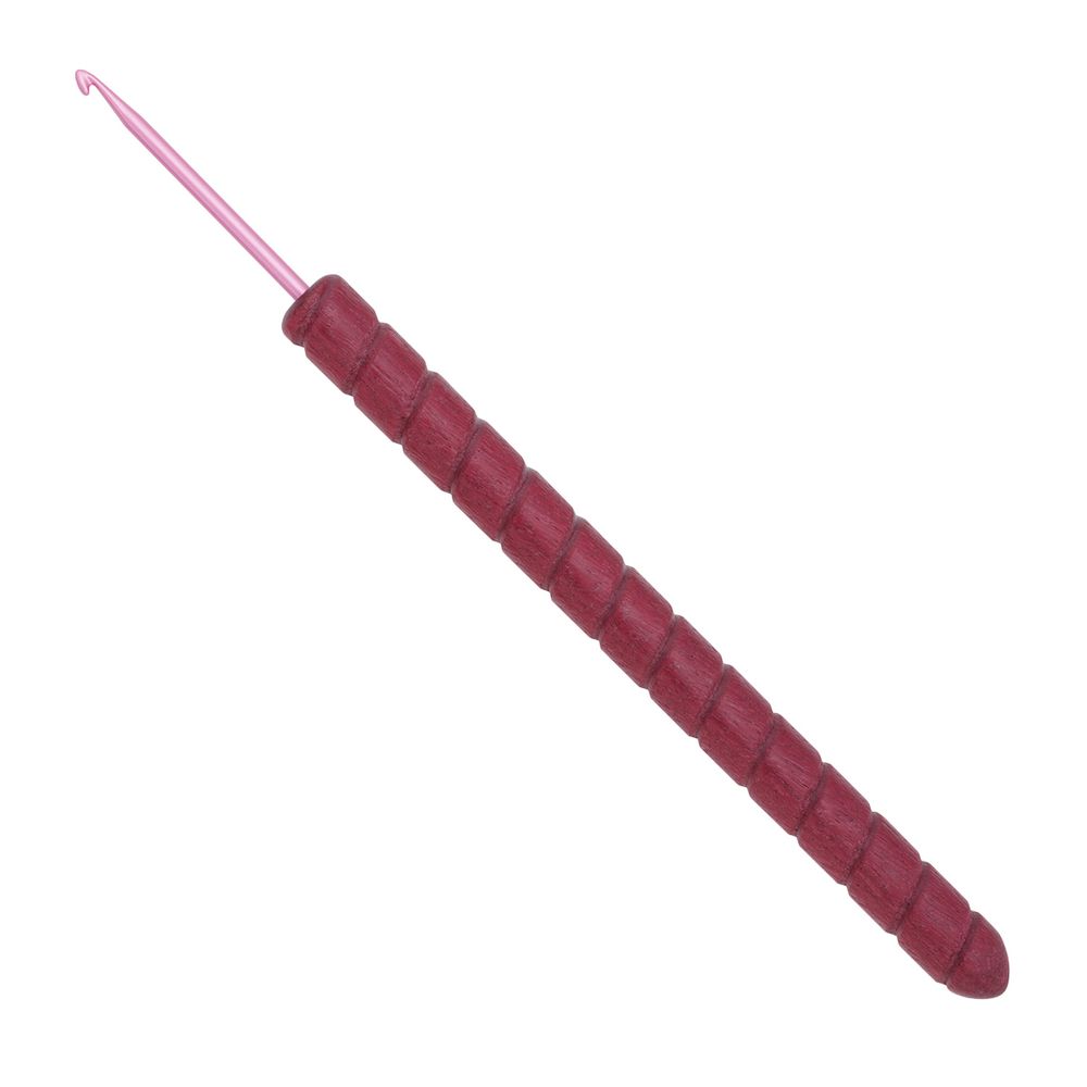 Крючок, вязальный с ручкой из древесины Амарант AddiUnicorn Purpleheart ⌀2.5 мм, 16