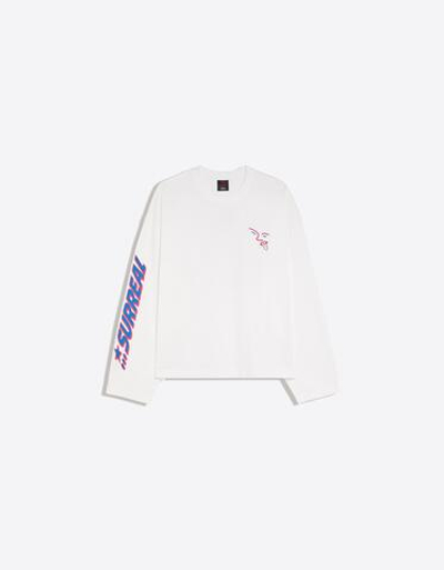 Мужской лонгслив boxy fit с принтом JUN IONEDA - BERSHKA