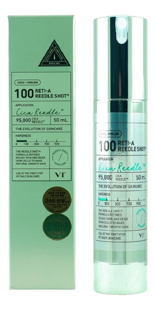 VT Cosmetics Бустер-сыворотка для лица с микроиглами и ретинолом Reti-A Reedle Shot 100,50 мл