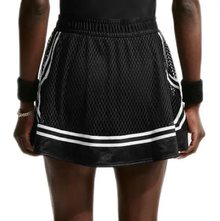 Теннисная юбка Nike Court Slam High-Waisted - black/black/black/white