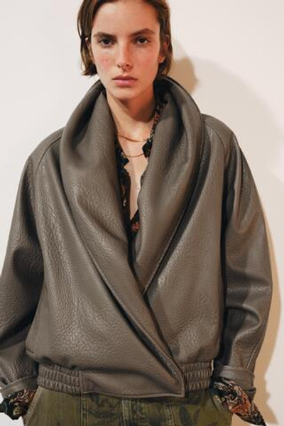 КУРТКА ИЗ ИСКУССТВЕННОЙ КОЖИ — ZW COLLECTION — ZARA