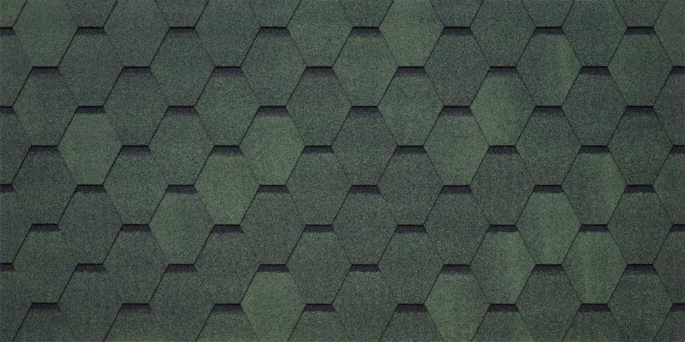 Гибкая черепица TEGOLA GARDA Verde 479 2,86м2