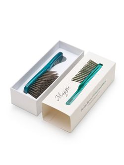 Расческа Majestic Scalp Brush изумруд (дорожная версия)