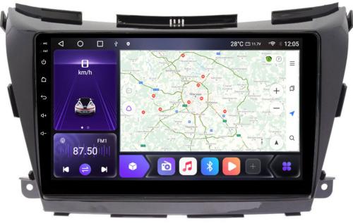 Магнитола для Nissan Murano 2016-2022 (поддержка Bose и 360) - Kuberg EW-1663 QLed, Android 12, Быстрая, CarPlay, 4G SIM-слот