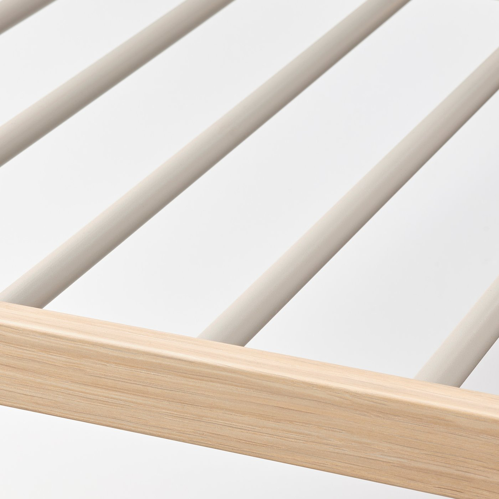 IKEA KOMPLEMENT  (ИКЕА КОМПЛЕМЕНТ)  -  Выдвижная вешалка для брюк - под беленый дуб 50х58 см