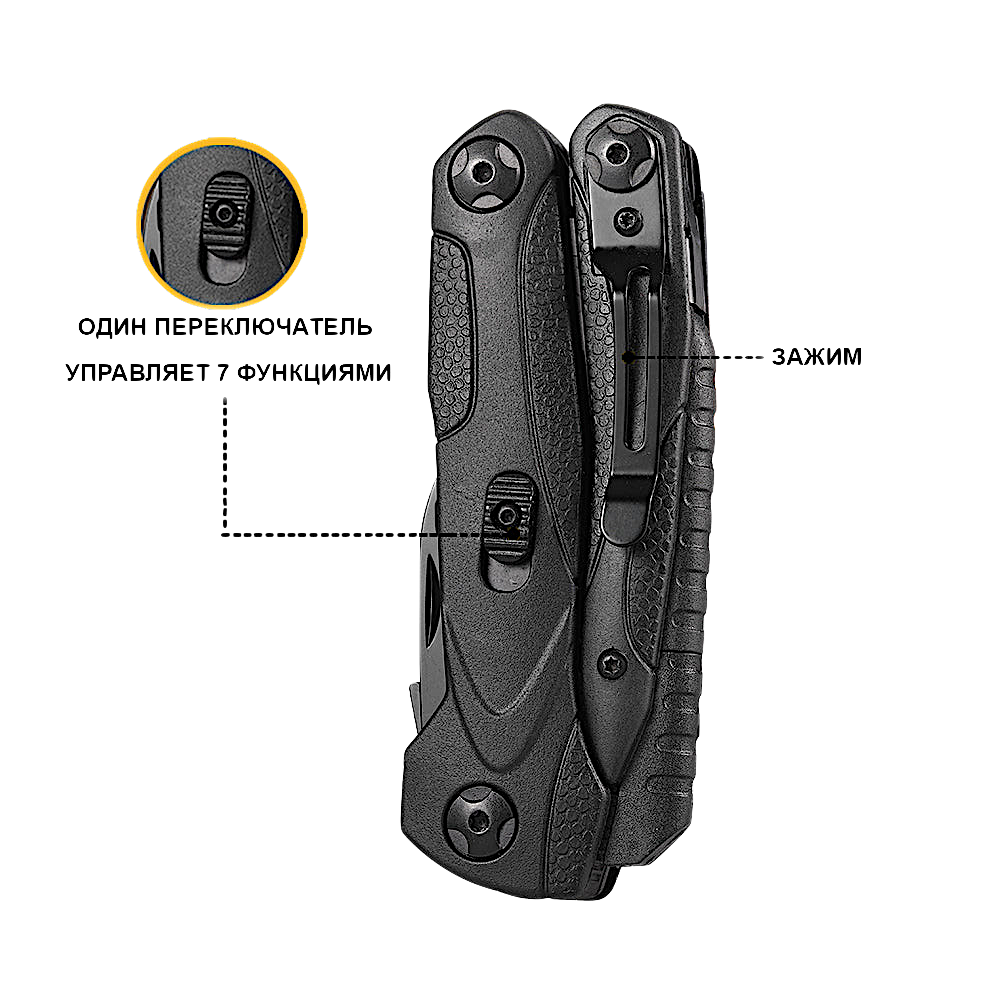 Мультитул Adimanti Sparkle AD1349 (11 инстр.) 5CR15 226г