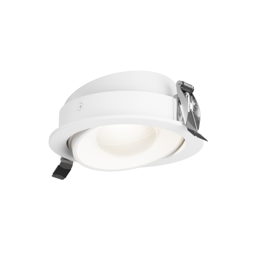 Встраиваемый светодиодный светильник Maytoni Lens DL105-12W3K-W