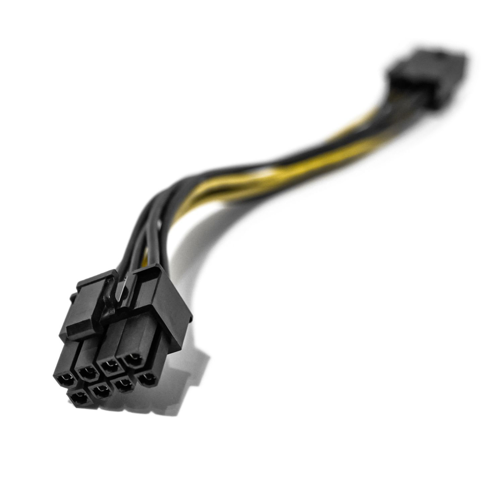 6 шт. Удлинитель PCI-E (8 pin), 20 см, для майнинга, для видеокарты, 8-контактный кабель, PCI Express, провод питания