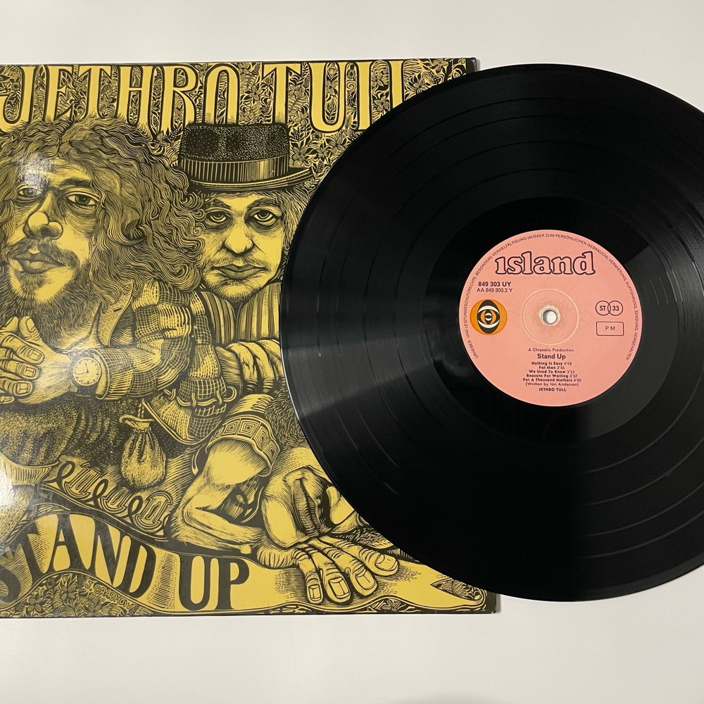 Винтажная виниловая пластинка LP Jethro Tull Stand Up (Германия 1969)