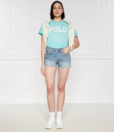 Джинсовые шорты POLO RALPH LAUREN - голубой(211934934)