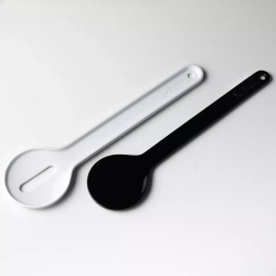 Набор столовых приборов для салата 2 предмета Trebonn Serveware черный/белый