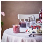 Свеча ароматическая IKEA STORTSKON (СТЁРТСКЁН), Дикие ягоды, Красный, 40 часов