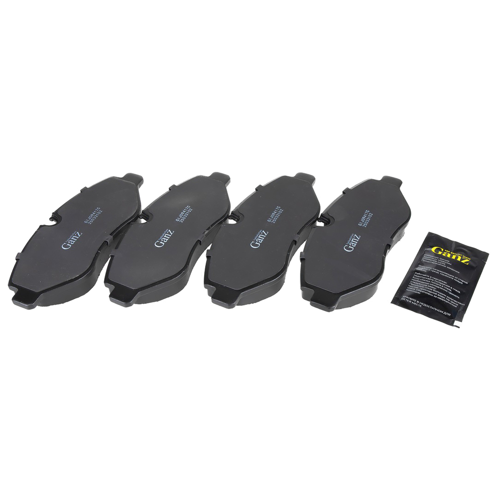 Колодки передние PRO-Line Ceramic MB W639/3/5T-Sprinter/VW Crafter 30-50/Type Brembo GANZ GIJ09417C