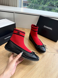 Ботинки балетки Chanel