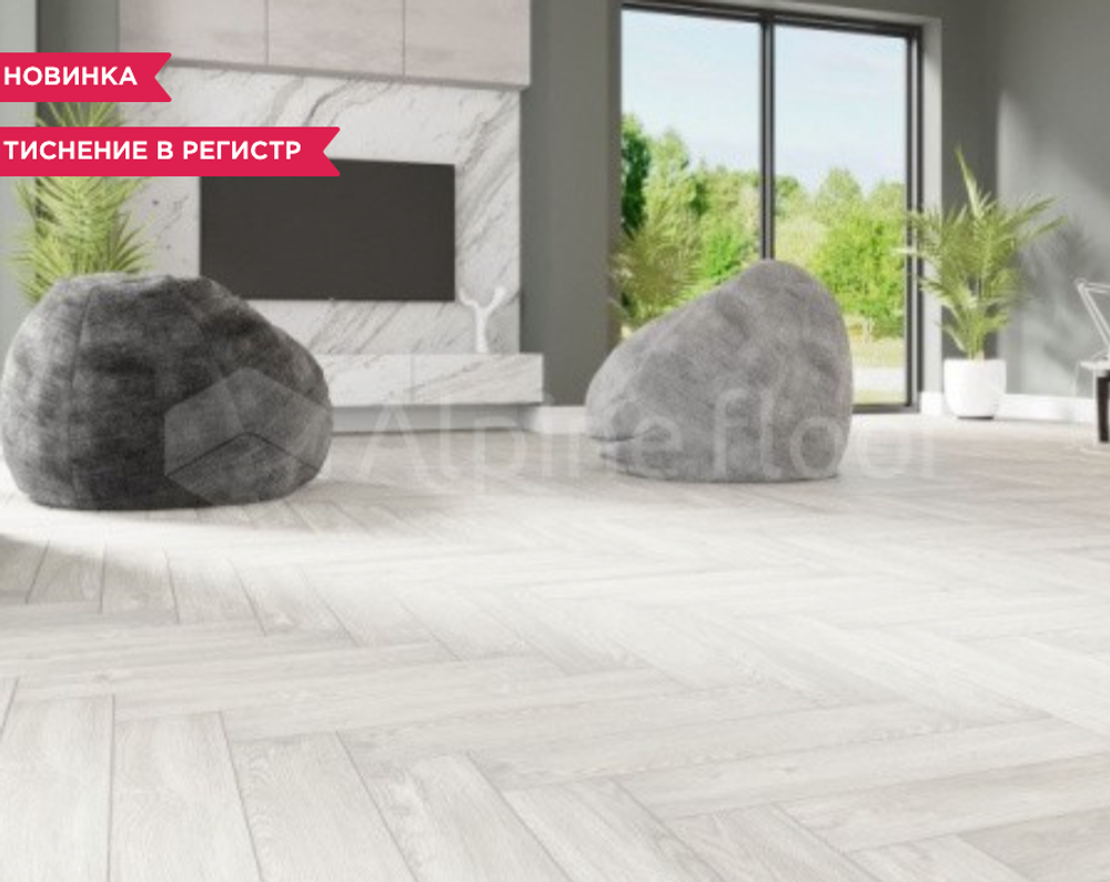 Каменно-полимерная плитка PARQUET LIGHT ECO 13-4